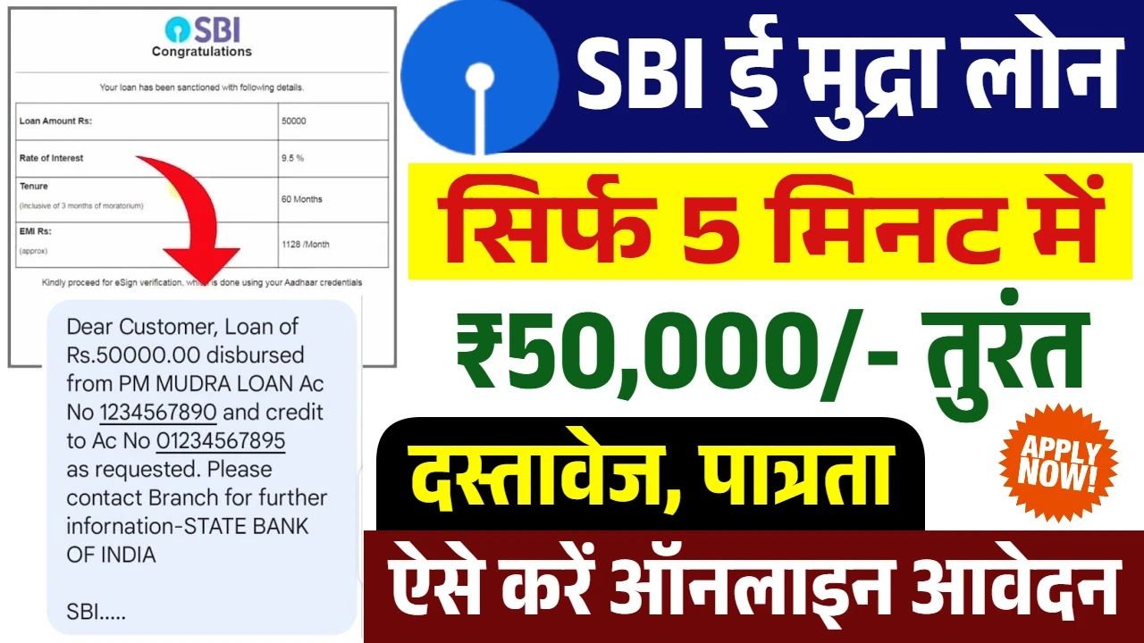 SBI Mudra Loan 2025